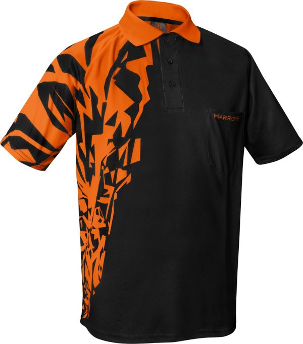 Harrows Rapide darts shirt oranje