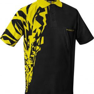Harrows Rapide darts shirt Geel