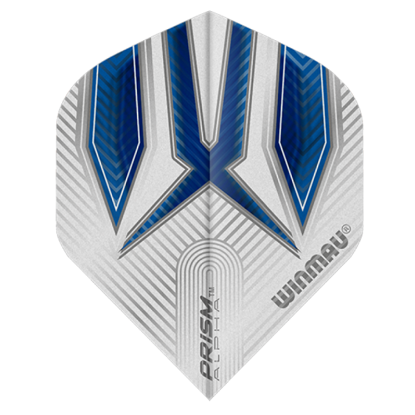 Winmau - Prism Alpha flights - standard - Steve Beaton - white