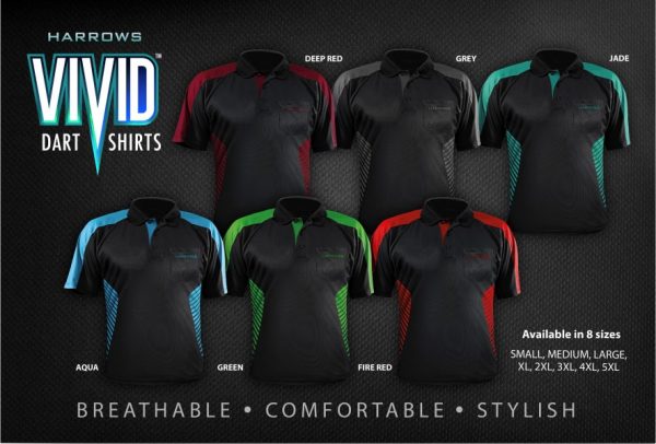 Harrows Vivid Dartshirt