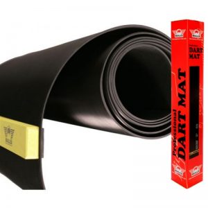 Bull's Rubber dartmat met Oche