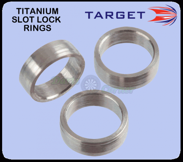 Target titanium slot lock rings