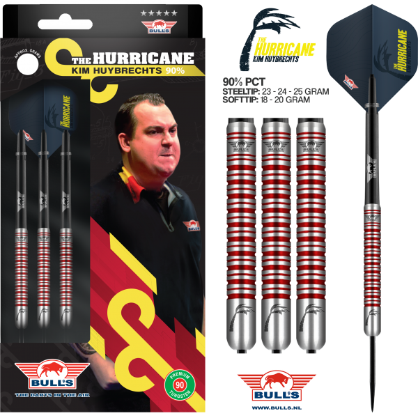 Bull's Kim "The Hurricane" Huybrechts PCT darts