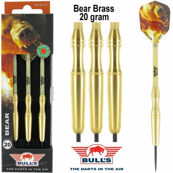 Bull's Bear brass 20 gram darts