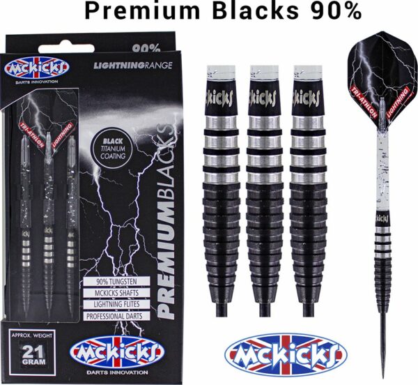 Mckicks Premium Blacks darts