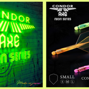Condor Axe Neon shaft en flight systeem
