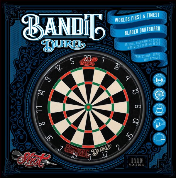 Shot Bandit Duro dartbord