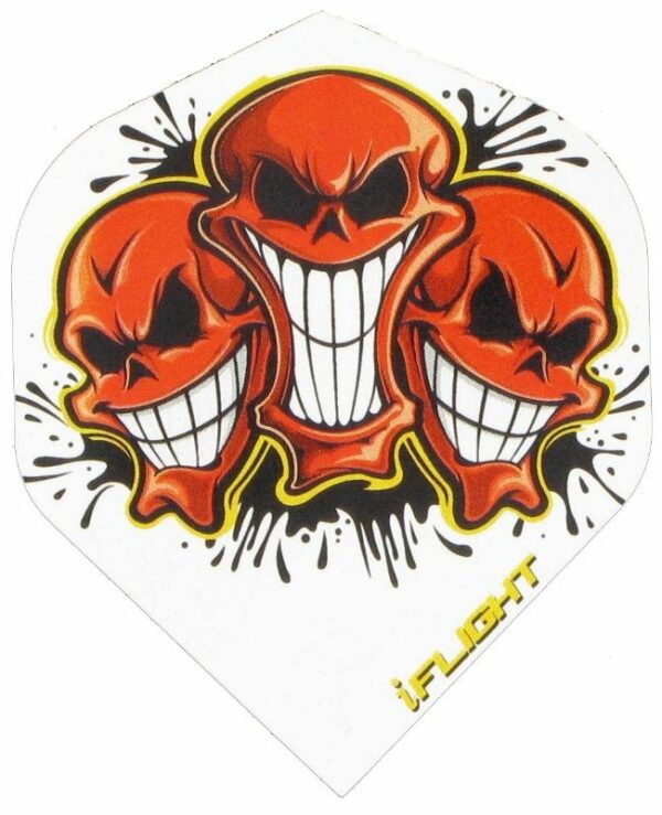 Mckicks I-flight Smilling Skull standaard flights