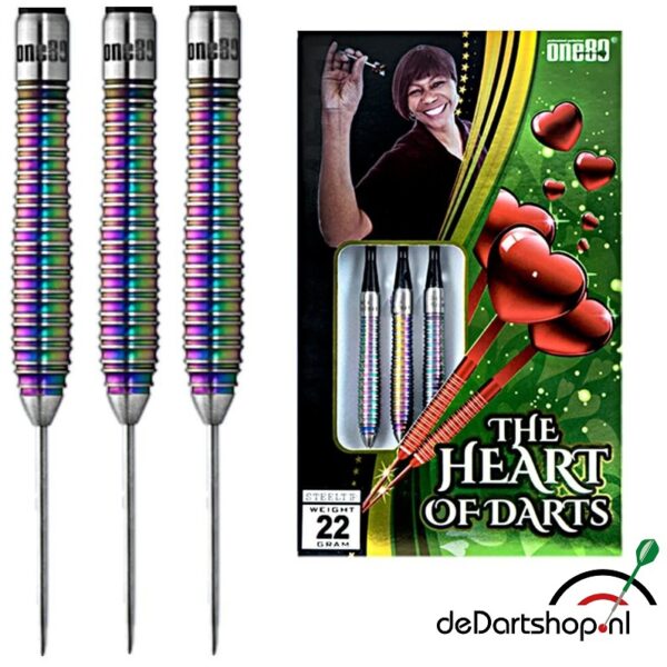 One80 Deta "The Heart of Darts" Hedman R2 22 gram darts