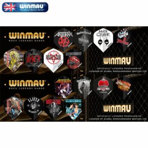 Winmau Rock Legends standaard flights