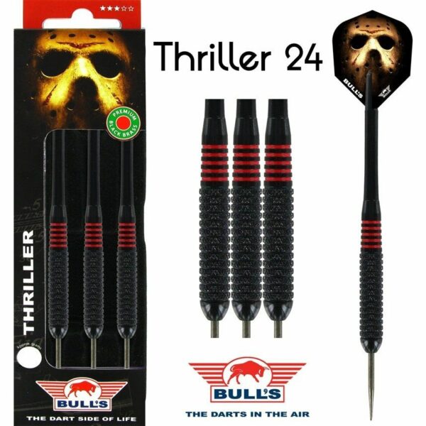 Bull's Thriller Black Brass 24 gram darts