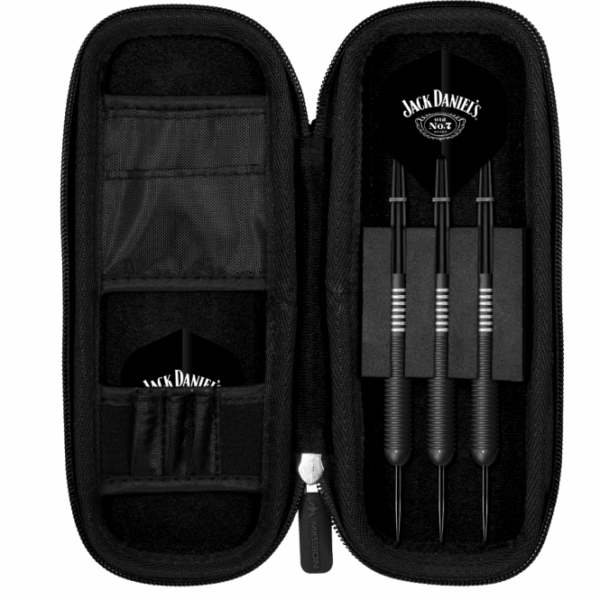 Mission Jack Daniel's Eva dartcase wit of zwart - Afbeelding 2