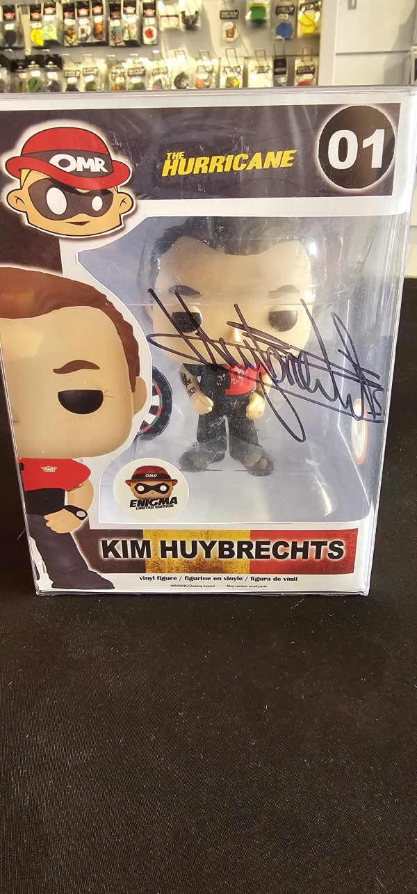 Enigma Kim "The Hurricane" Huybrechts Funko Pop Limited gesigneerd