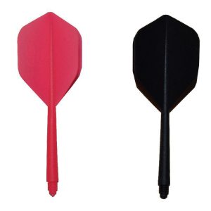 Grandslam Nylon Feather zero stress flexibel 2 in 1 shaft en flight standaard