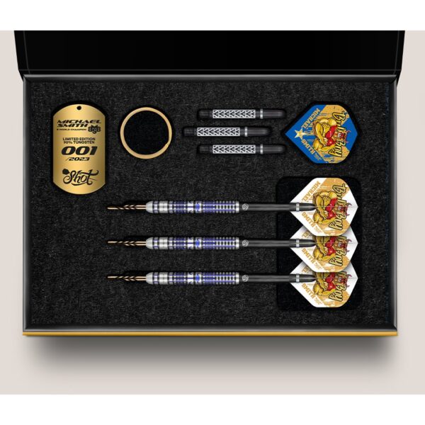 Shot Michael Smith World Champion Limited Edition Skye 24 gram 90% darts - Afbeelding 2