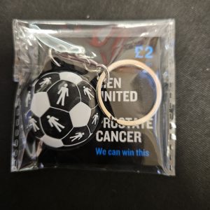 Prostate Cancer (prostaat kanker) Steun Sleutelhanger