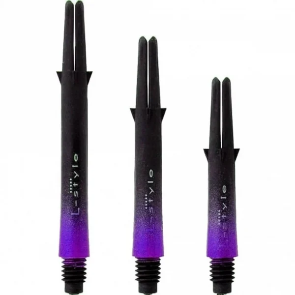 L-Style Carbon shafts two tone paars